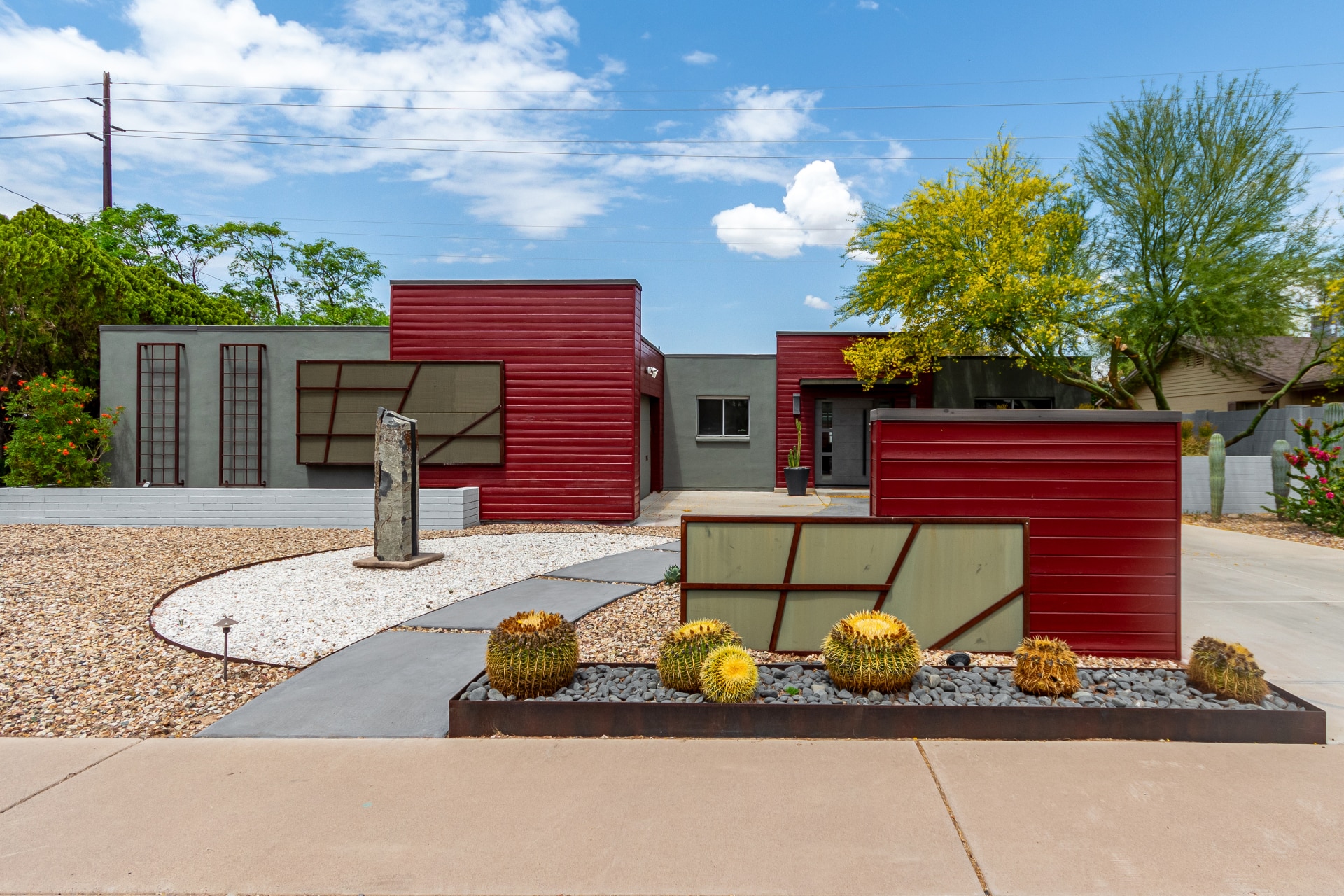 mid century modern home